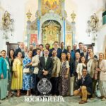 Coro de la Hermandad del Rocío de Huelva durante el acto de Pentecostés 2025