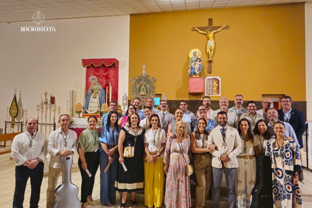 coro hermandad rocío Huelva, misa de despedida San Rafael