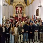 Coro del Rocío de Huelva en Gibraleón durante el triduo