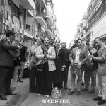Coro del Rocío de Huelva cantando en el Rosario de la Aurora